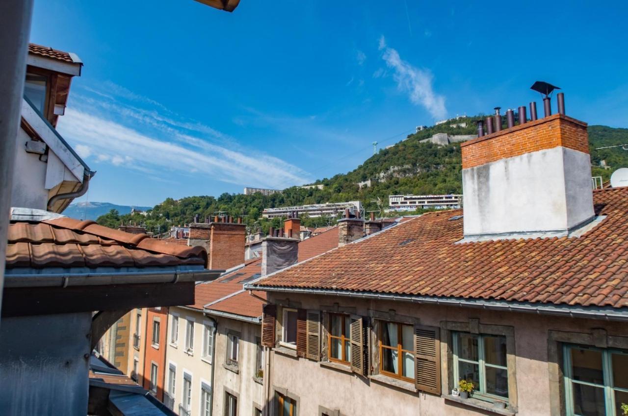 Appartement sur les toits 2 pièces Cocooning Grenoble Extérieur photo